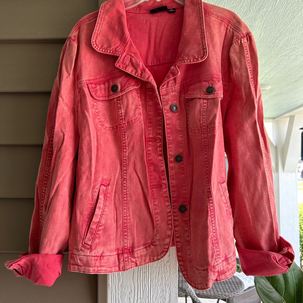 Ana Pink Denim Jacket
